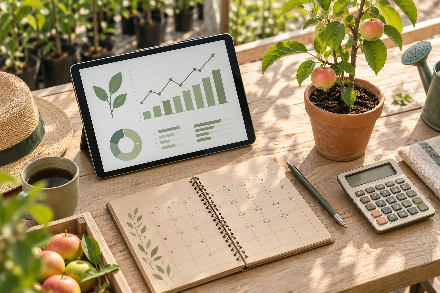 Fidanlığın SEO bütçesi ve dijital çalışma planı — temsili görsel